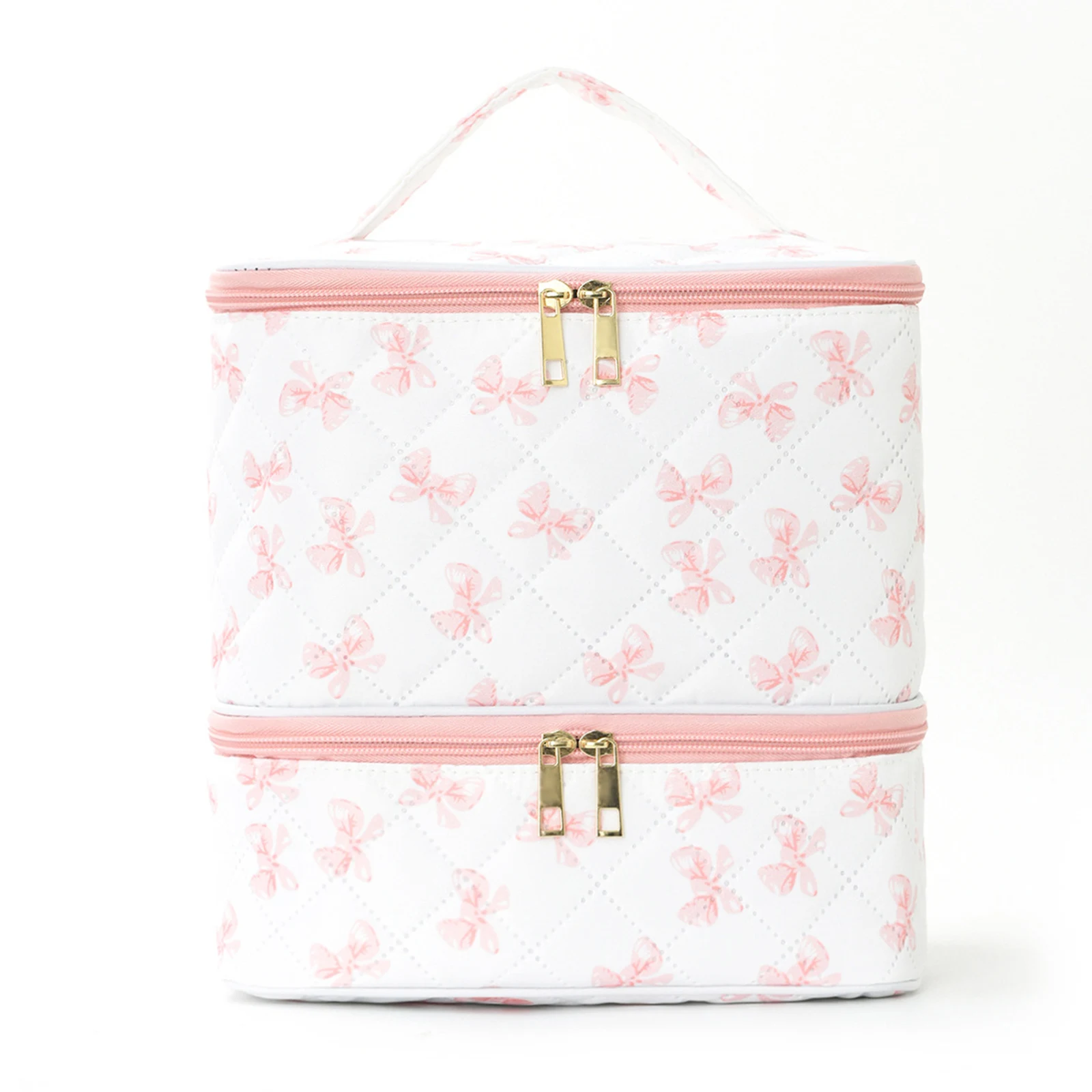 3/Double Layer Toiletry Bag Large Nail Polish Storage Bag Cosmetic Case Organizer for Women Travel Accessories Organizer