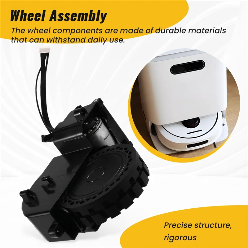 

B02C-Self-Cleaning EVA Robot Vacuum Wheel Drive Motor, For Roidmi Model SDJ06RM, Essential Cleaner Parts