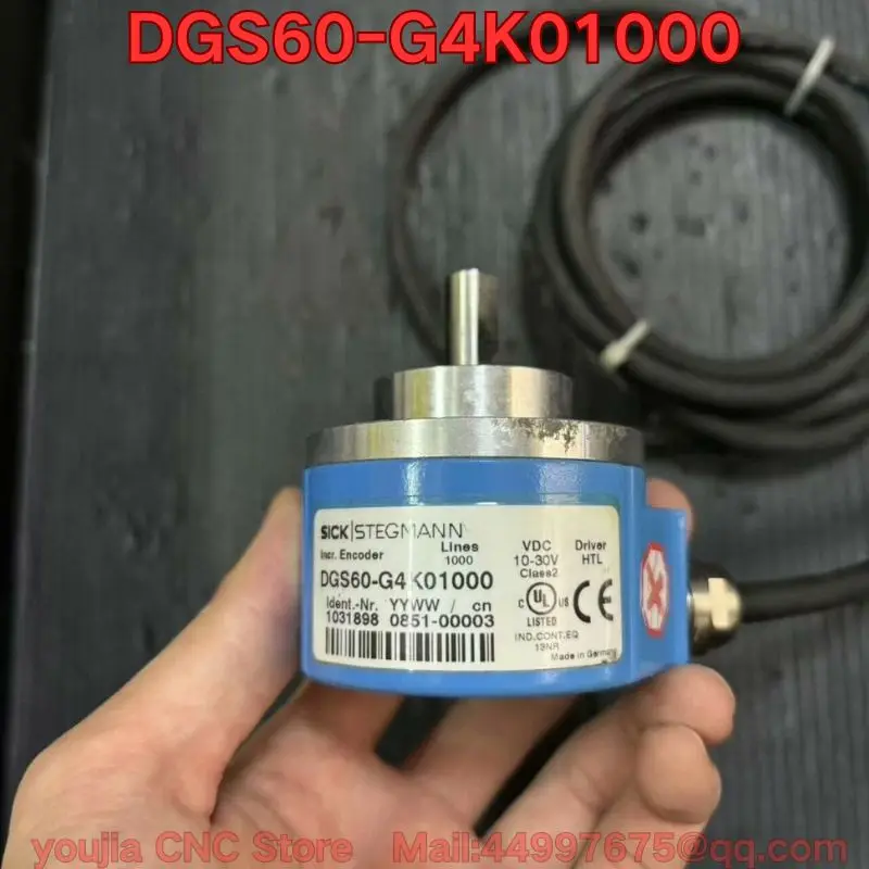 The function test of the second-hand DGS60-G4K01000 encoder is normal
