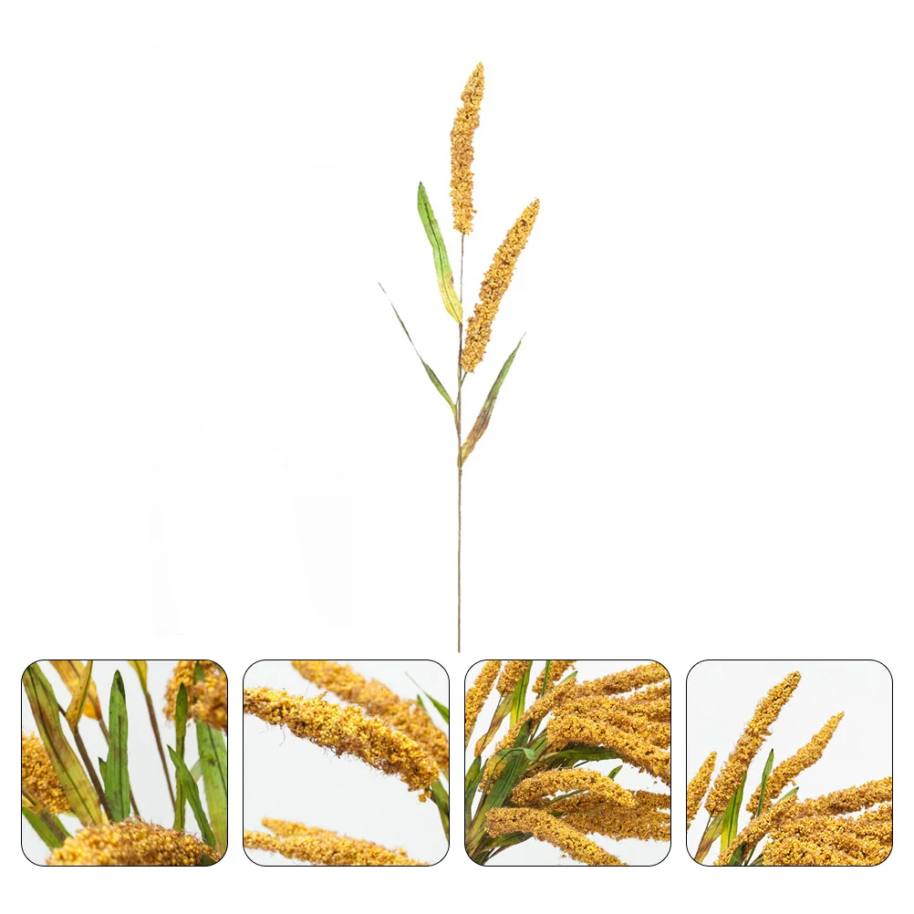 Household Simulated Ears of Corn Faux Plant Small Fake Plants Pu Hanging Dried Millet