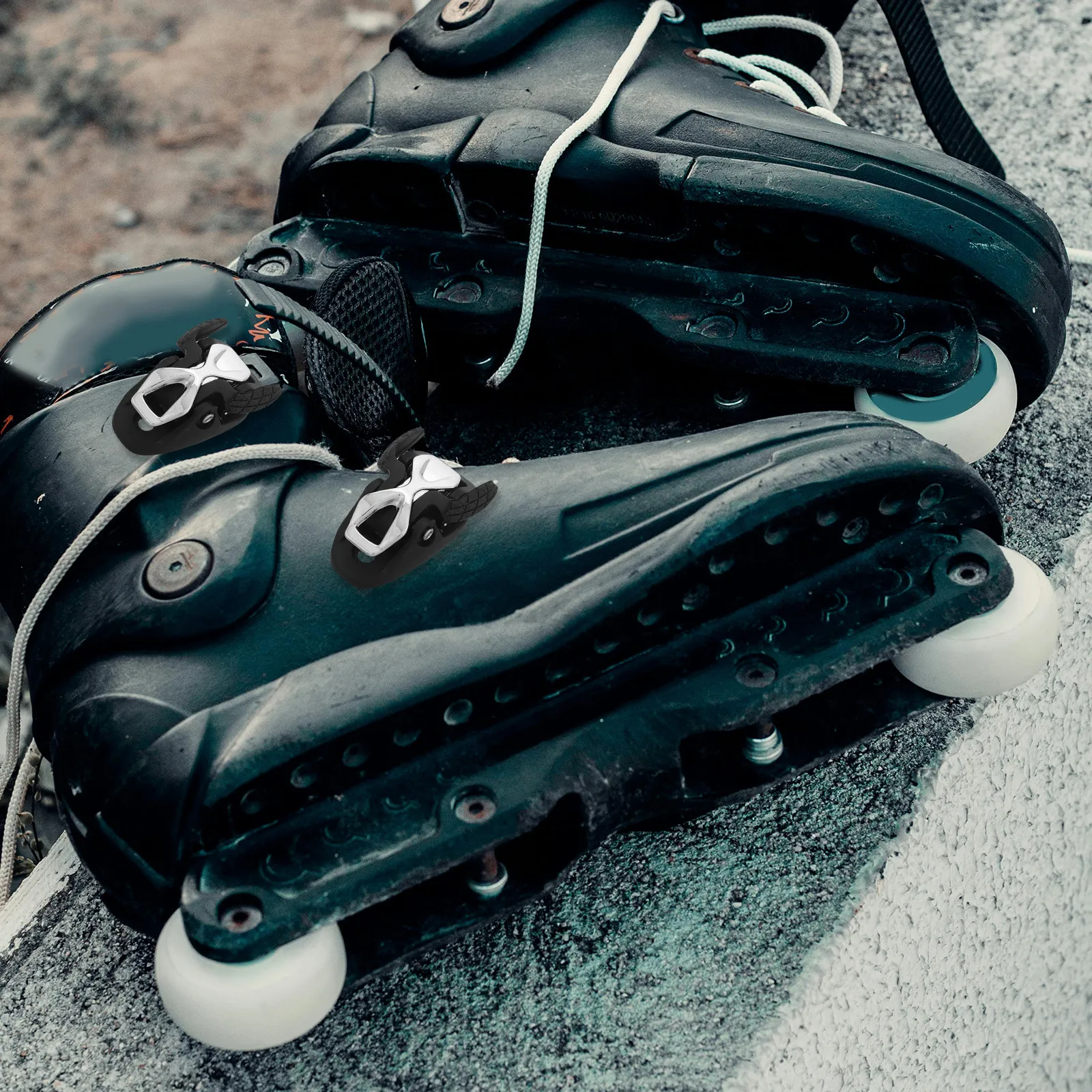 2 Pcs Replacement Parts for Skates Fixing Buckles Roller Inline Skating Accessories