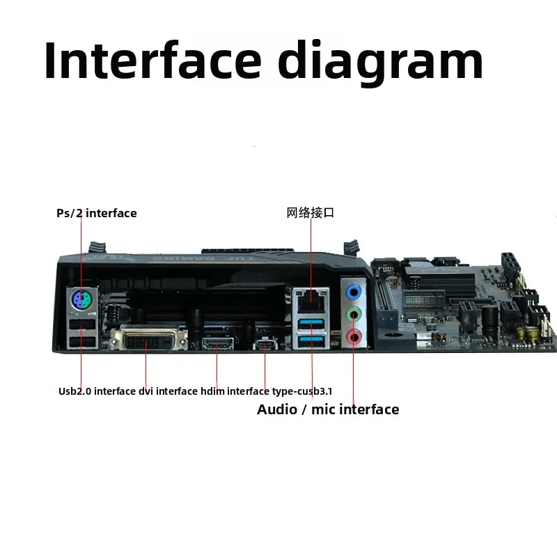 Suitable for TUF B360M-PLUS GAMING S 1151 Desktop Main Board