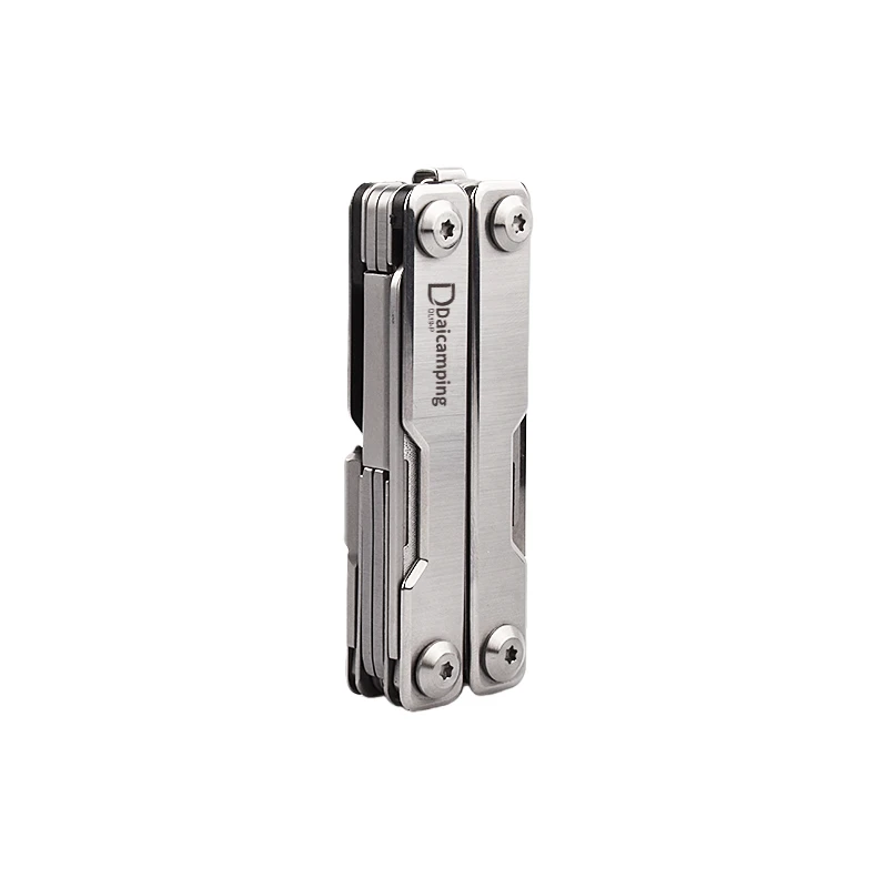Daicamping DL19 DL16 Edelstahl EDC Mini Multifunktionsmesser Handwerkzeuge Set Tragbare Multitools Mehrzweckschere – Detail 13