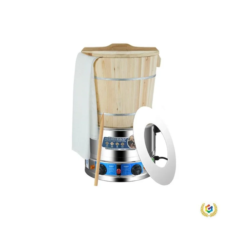 Wooden barrel, commercial large multi-functional electric steamer, nori rice steamer