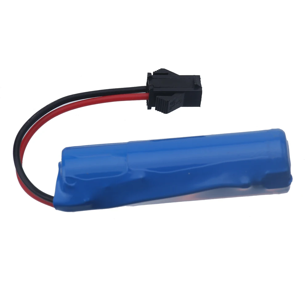 14500 3.7v 1200mah Rechargeable Li-ion battery SM plug For RC Stunt Dump Car JJRC C2 D828 RC Car Parts With Charger