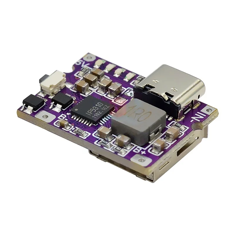 لوحة أم صغيرة لبنك الطاقة من النوع C 3A يمكن شحن وتفريغ الوحدة المتكاملة شحن الهواتف المحمولة من 5 فولت إلى 4.2 فولت #4