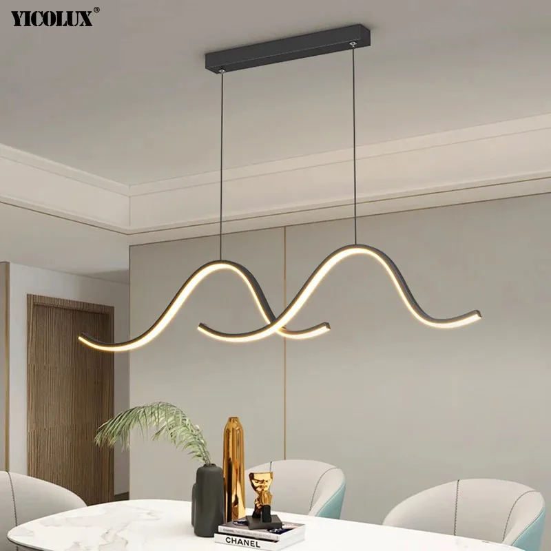 

Modern Dining Room Smart Pendant Light Home Decoration White Black Indoor Lighting Fixture Star Projection Hanging Lamp Lamparas