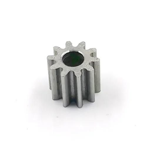 Imagen 2 del producto Engranaje de acero al carbono 10T 1M 10 dientes OD12mm espesor 10mm piñón de Metal agujero disponible 3/4/5/6mm 103A 104A105A 106A