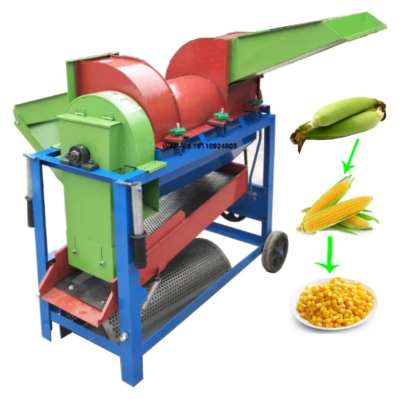 Electric Corn Shelling Machine & Corn Maize Threshing Combined Machine