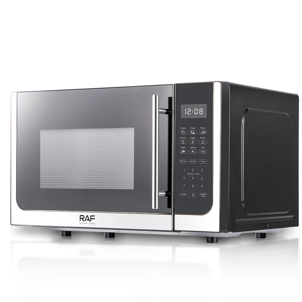 Intelligent Thawing Easy-to-Clean 25L Large Capacity Multi-Functional Car Microwave Oven Suitable for RVs, caravans, and campers