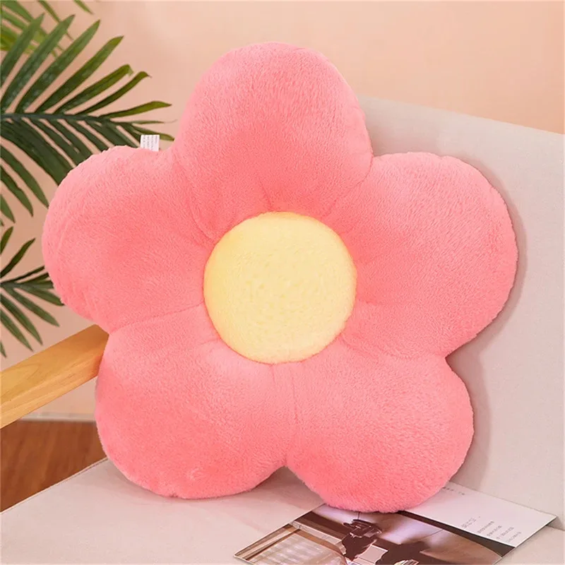 Multi - Color Flower - Shaped Plush Pet Bed - Soft Cat/Dog Cushion, Washable Pet Mat, Pet Room Decor, Ideal for Sofa/Bedroom view 5