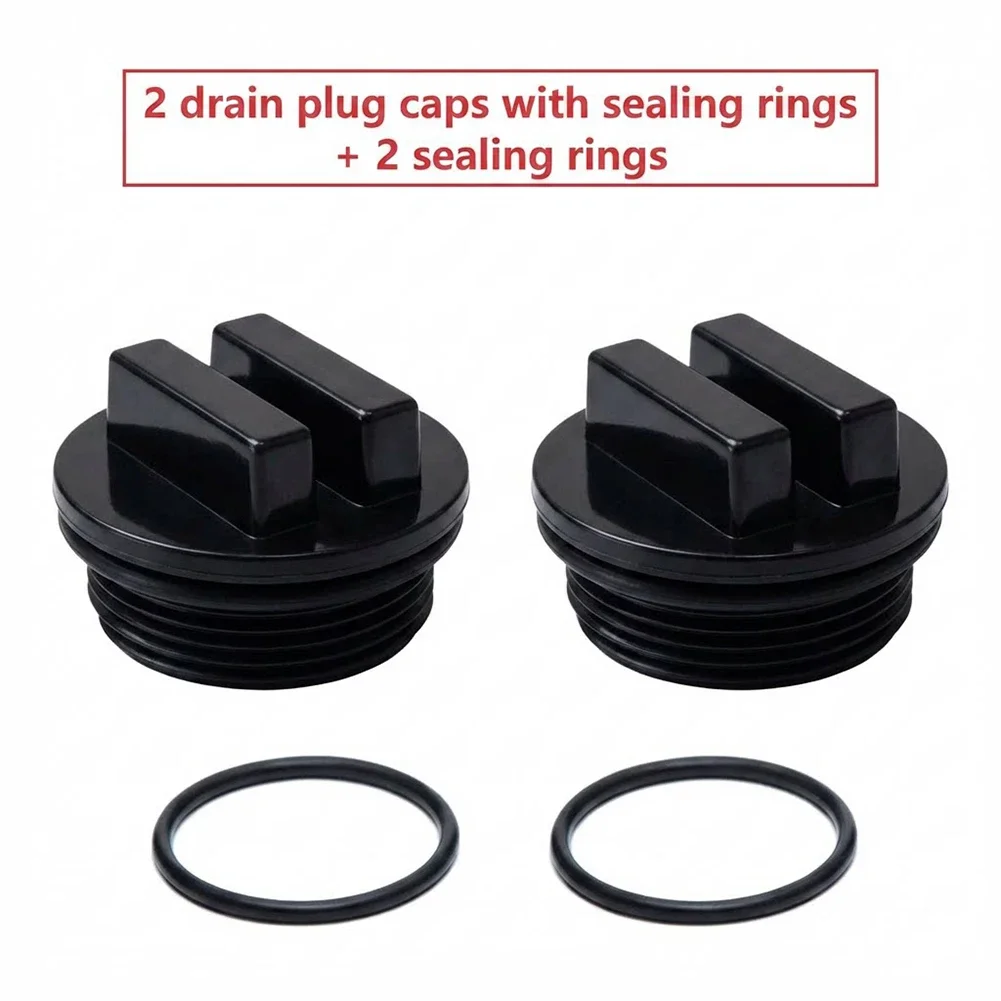 6 pcs Drain Cover Cap 1 1/2 Inch MIP Hayward SP1022CBLK 190030 Pool Waterway Filters Winterizing Accessories