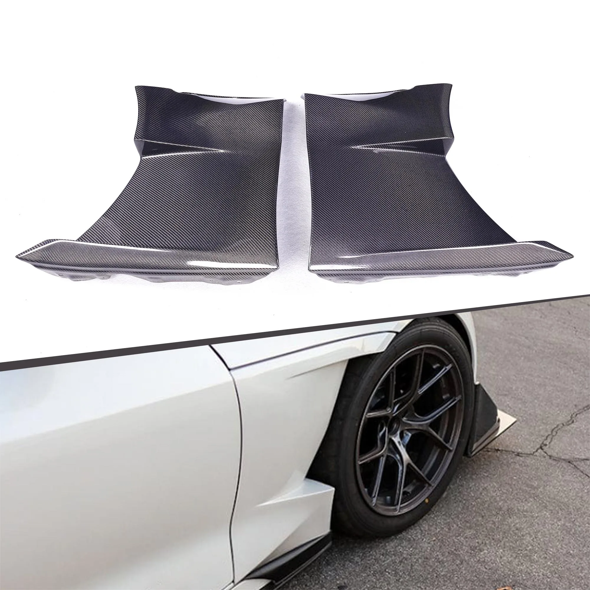 

Evs Style Fenders Front Fender Carbon Fiber Side Fender for Gr Supra A90 A91 Mk5 2019+