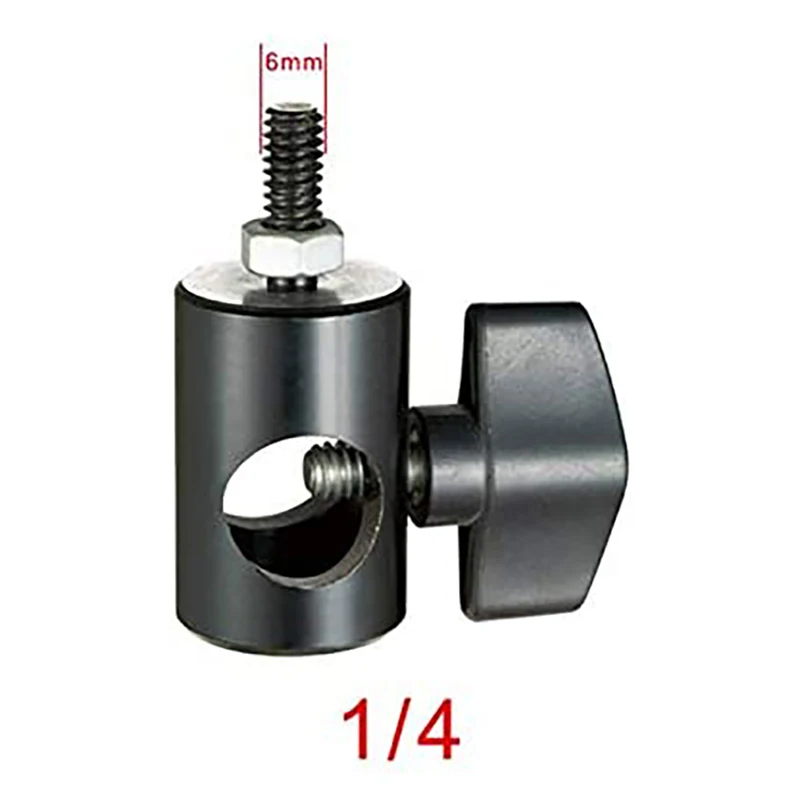 Держатель лампы для фотокамеры Led Flash 1/4 держатель лампы адаптер штатива