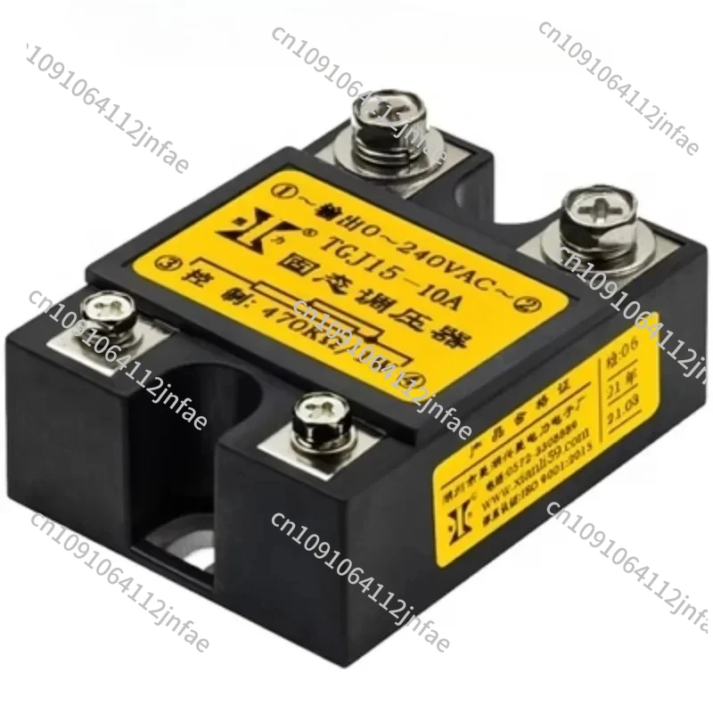 

TGJ15 10A-180A/240VAC 440V Управление фазовым сдвигом Однофазное твердотельное реле переменного тока Регулировка