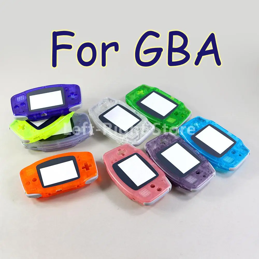 

15sets Plastic Housing Shell Case Cover For GBA Console Shell Button Kit Screen Lens Stick Label For Gameboy Advance