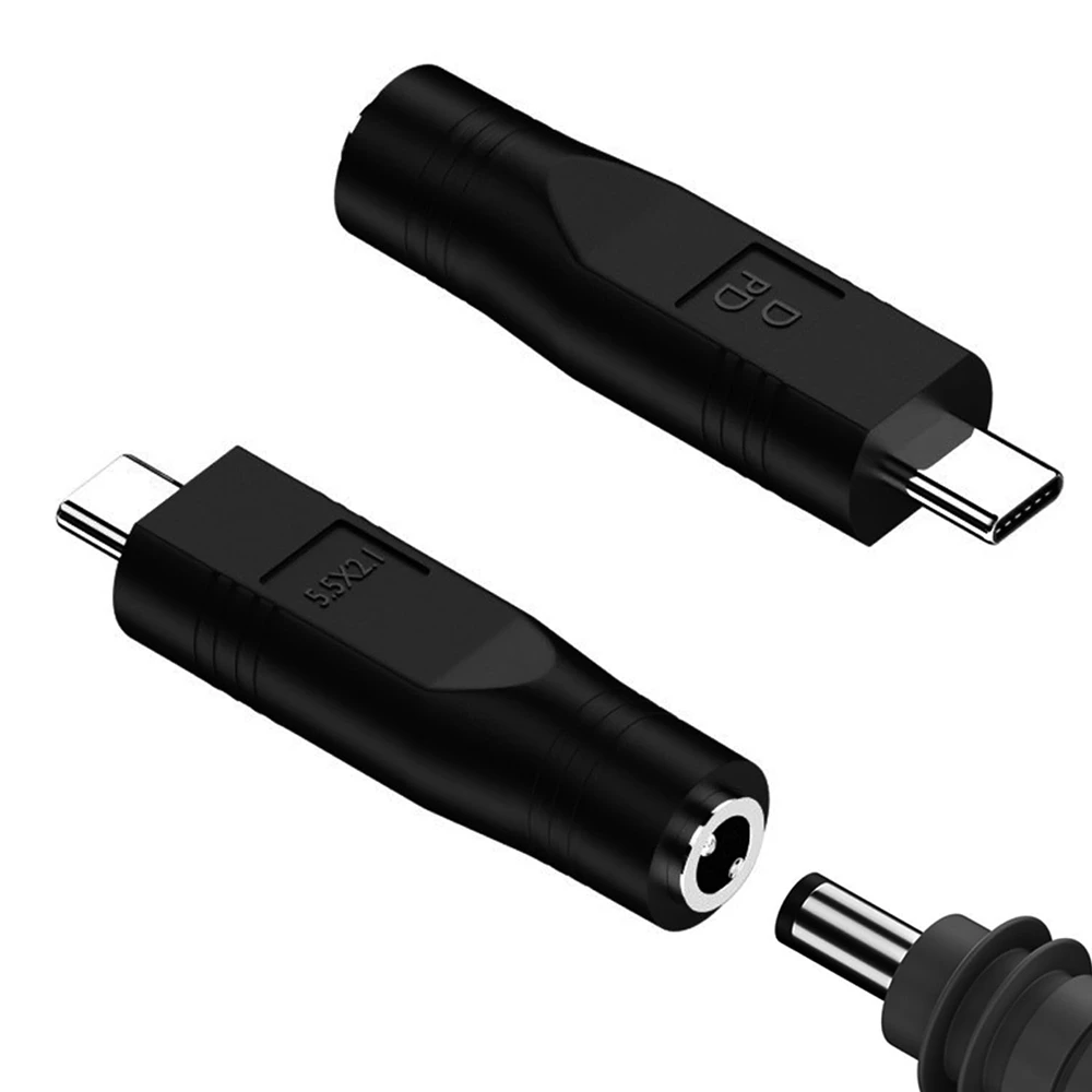 1/2PCS USB C Male to DC Female Power Cable PD100w Adapter for Starlink Mini Cable Replacement Head Plug And Play