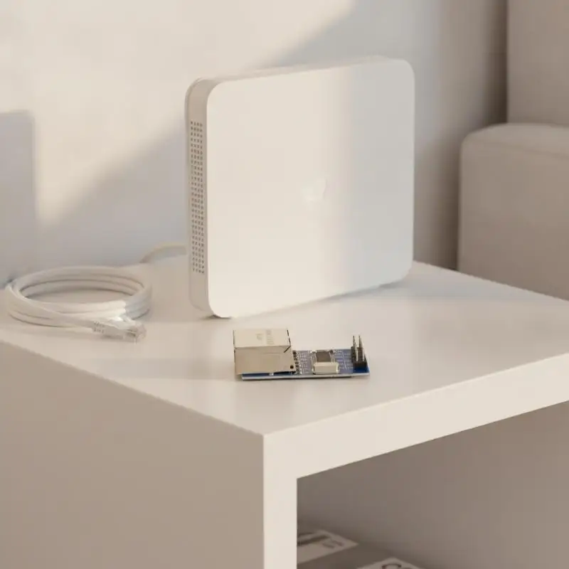 High Speed ENC28J60 Ethernet Module HR911105A RJ45 for 51 AVR SPI PIC STM32 LPC Smart Device Development