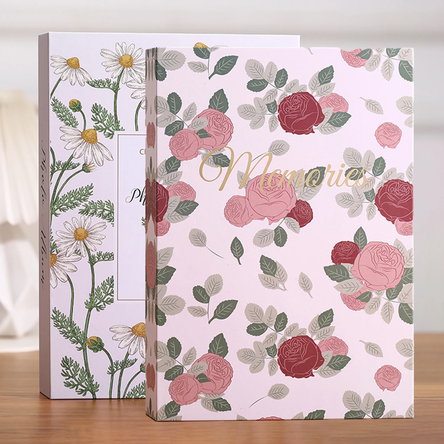 4R 6-inch Interleaf Style Family Photo Album 300pcs Large Capacity Photo Album Writable Collection Of Children Growth