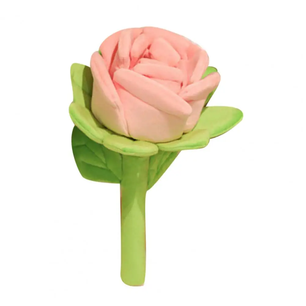 Decomprimerend knuffel Realistisch rozenknuffel Zacht bloemontwerp Nooit verwelkende imitatieroos voor genezing voor leeftijden
