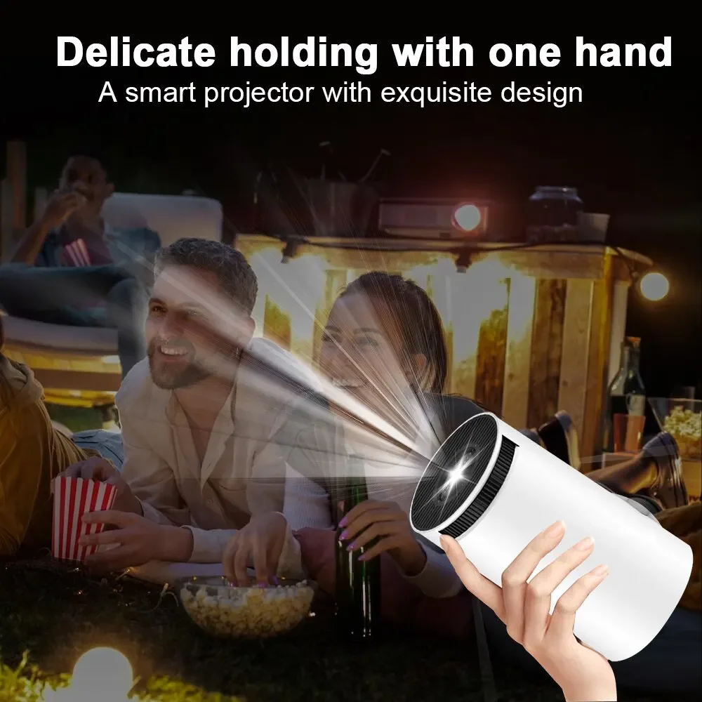 New Global Ditong Projector 1080P Mini LED Portable WIFI Full HD Android 4K 1280*720P Keystone Correction For Home Theater