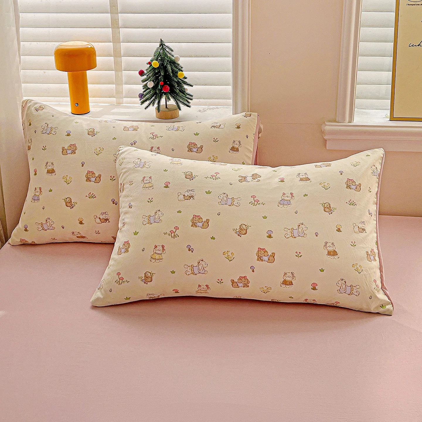 이지케어 반응염색 빈티지 워싱 인조면 이불 커버 세트  - Silk Sheet Set 리뷰 및 가격