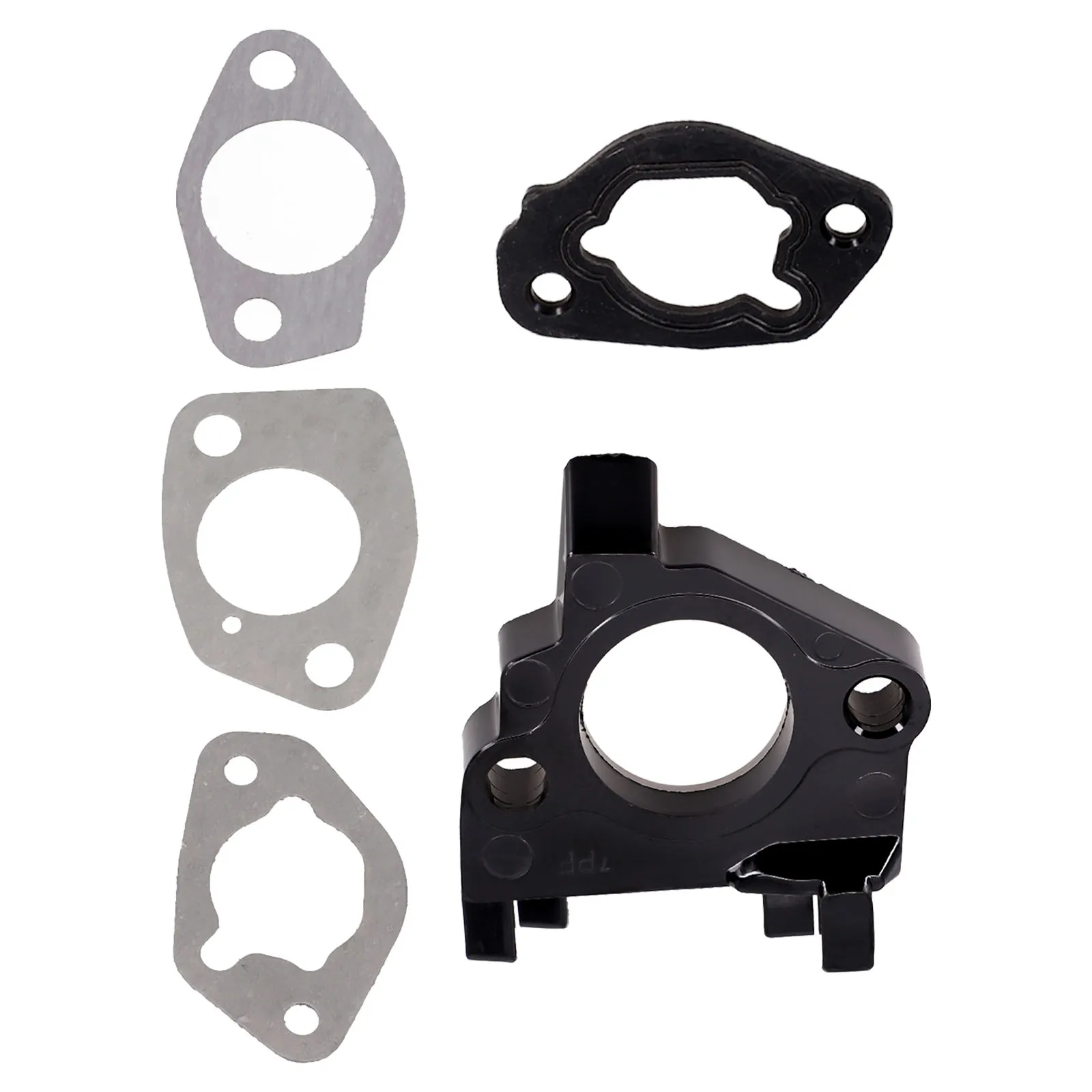 For GX390 13HP and For GX340 11HP Carburetor Gasket Set with Spacer 5 Piece Kit for Optimal Engine Functionality
