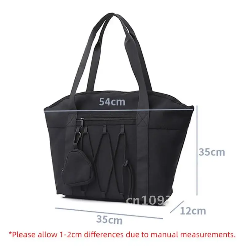 

Carry On Travel Handbag Women Large Capacity Trip Duffel Shoulder Gym Yoga Wet Training Fitness Separation Pack Bag Dry Bag