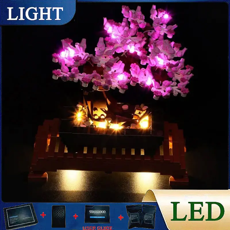 

DIY LED Light Kit For LEGO 10281 Bonsai Tree (Only LED Light,Without Blocks Model)