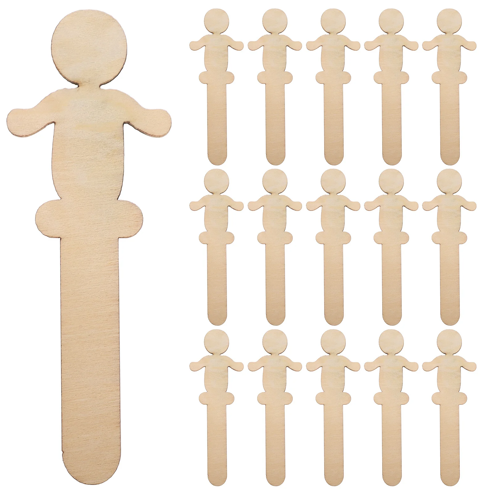 

20pcs 2 Pack Wooden Craft Diy Projects Cartoon Wood Slices For Home Decor Wedding Party Kids Painting Holiday Ornament Rustic