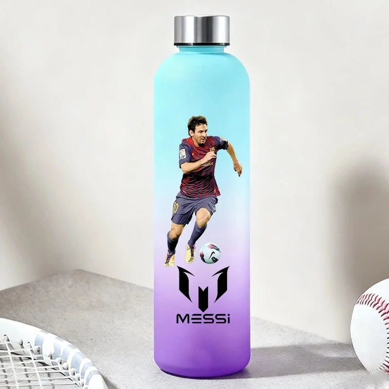 900ML CR7 Water Bottles Casual Football Star Ronaldos Sports Bottle Outdoor Travel Gym Fitness Jugs Kids Portable Drinking Cups