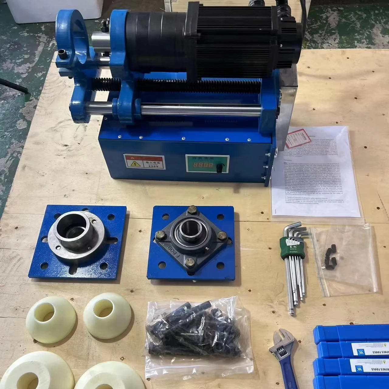 Portable Line Boring Equipment Servo Precision Machining Compact Easy Carry Boring Tool for Engineering Machinery Maintenance