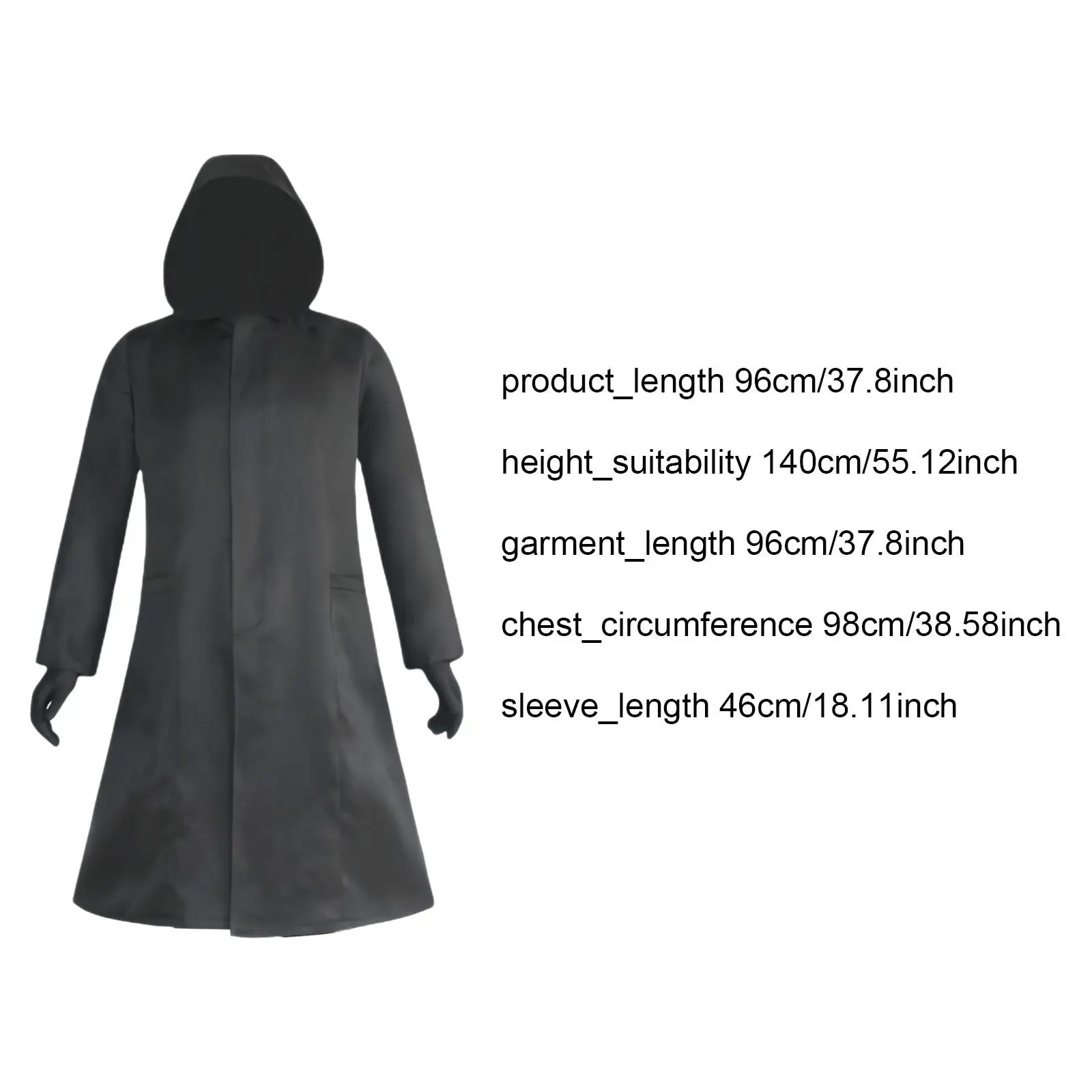 Halloween kostuum poncho gewaad Cape outfit voor partij gunst carnaval aankleden