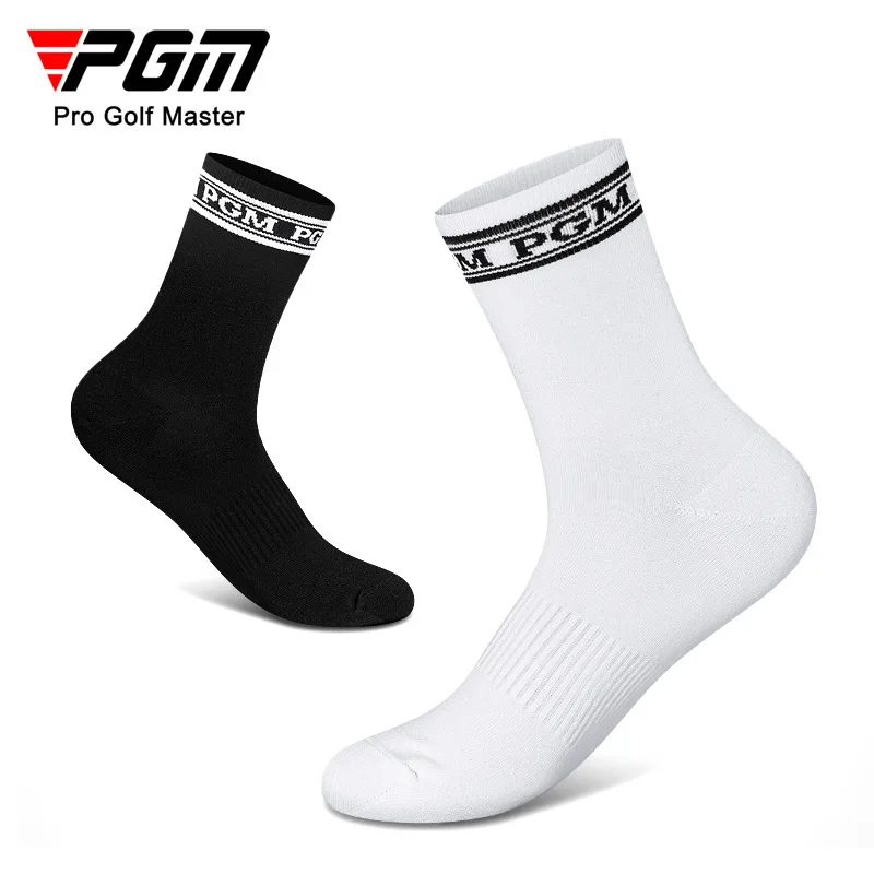 PGM New Men's Golf Socks, Soft Comfortable Mid-calf Sports Socks, Elastic Breathable Casual Stockings For Outdoor Golf Training