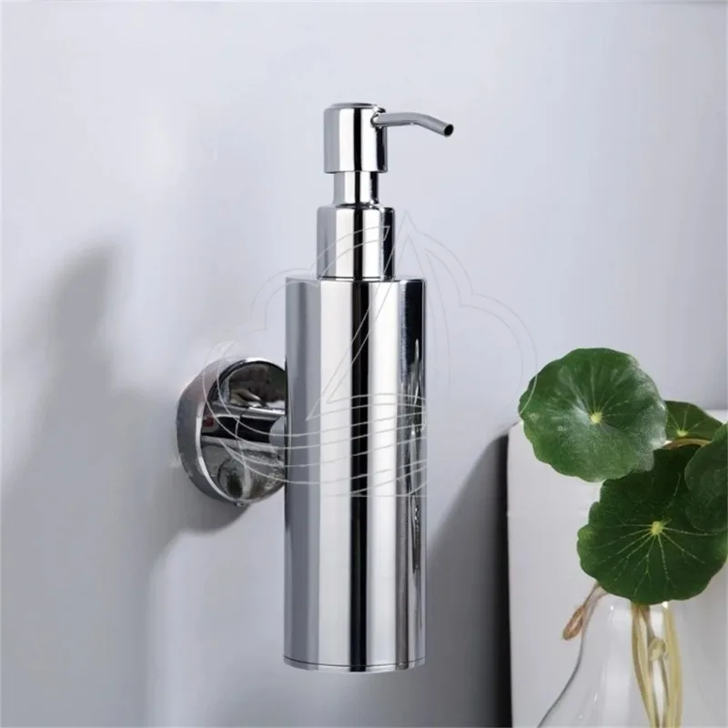 

1Pc Wall Mounted Stainless Steel Soap Dispenser for Hotel Bathroom Kitchen Hand Wash