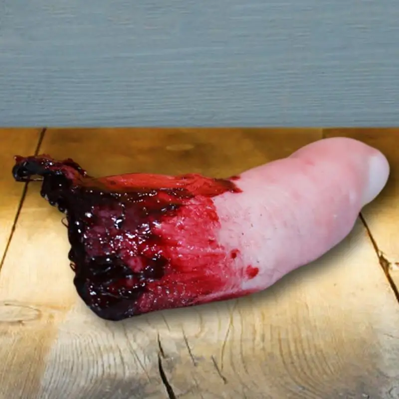 

Fake Severed Finger Halloween Horror Prop Severed Finger Pillar Horror Decoration Festival party supplies