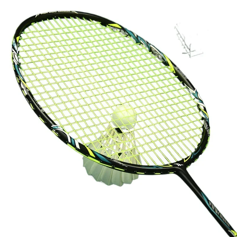 

Badminton Racket Single Racket Full Carbon Fiber Adult Offensive Durable Set