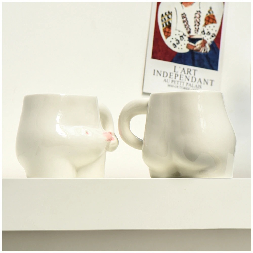 Set di 2 / Tazza da caffè / tè in ceramica grigia e oro personalizzata con pietre preziose in
