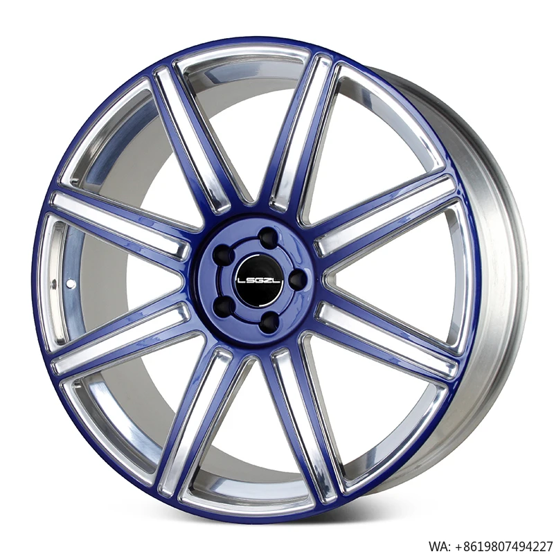 Rines Forjados de Color Personalizado 5x112 17 18 19 20 21 22 Pulgadas, Ruedas Monobloque Forjadas para Autos Vossen EVO
