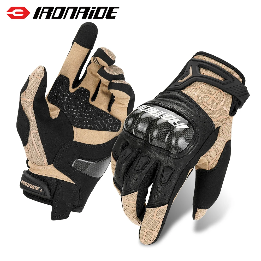 

Мотоциклетные перчатки, летние дышащие и устойчивые к царапинам перчатки с сенсорным экраном, защитные перчатки рыцаря для гонок по бездорожью