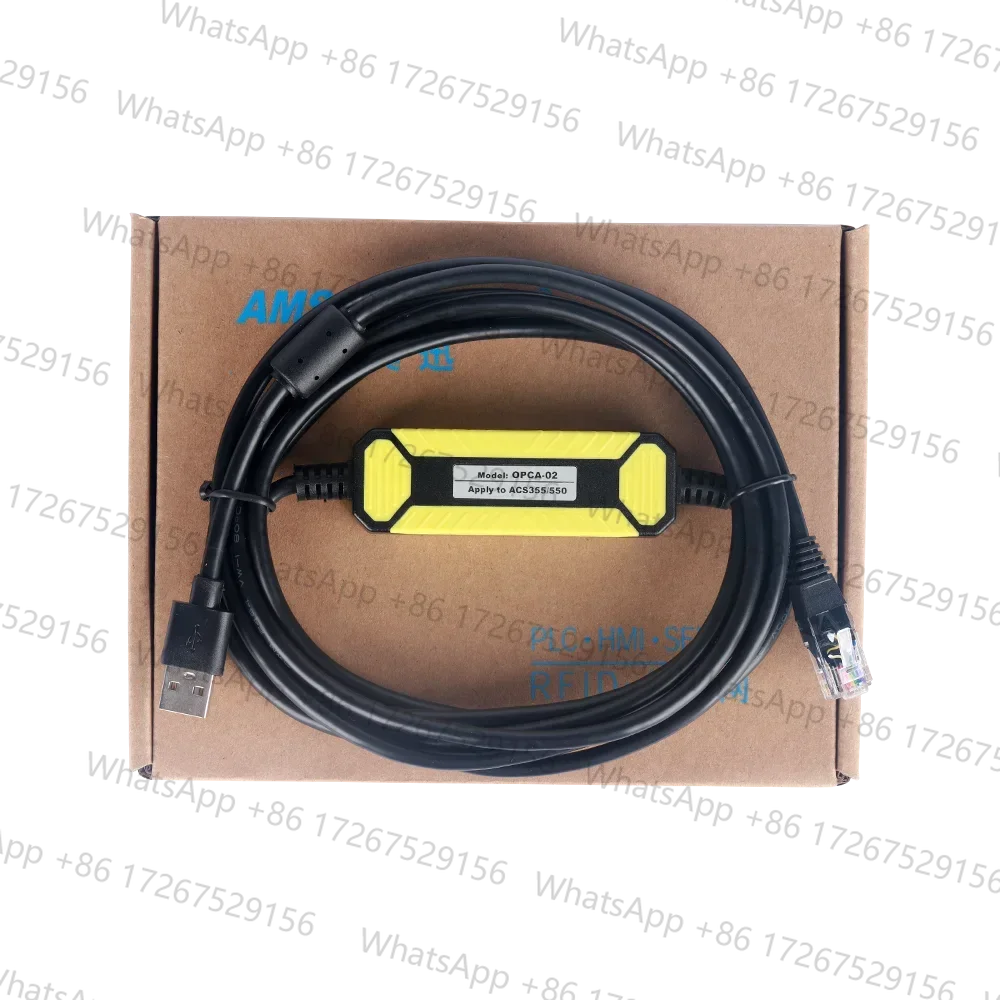 OPCA-02 for ABB Frequency Converter ACS310355 ACS510550 Debugging Cable Download Line