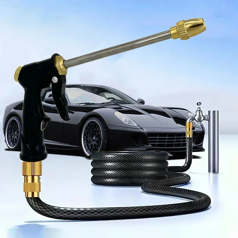 Gartenarbeit Tragbare Auto Reinigung Werkzeuge Hochdruck Sprinkler Auto Waschmaschine Garten Bewässerung Düse Schaum Pistole