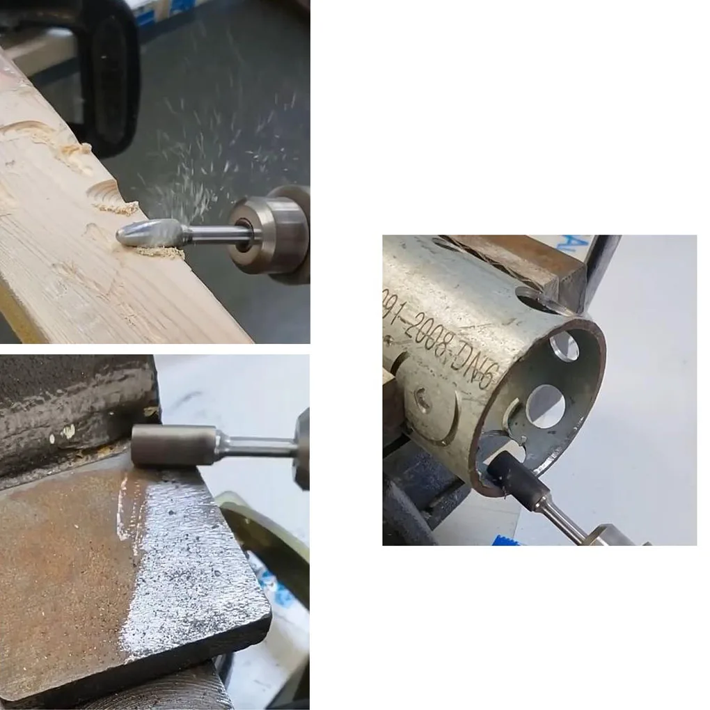 Carving Metalwork Casting Deburring Grinding Polishing Engraving Milling Cutter Set For Rotary Tools Workshop Equipment Home