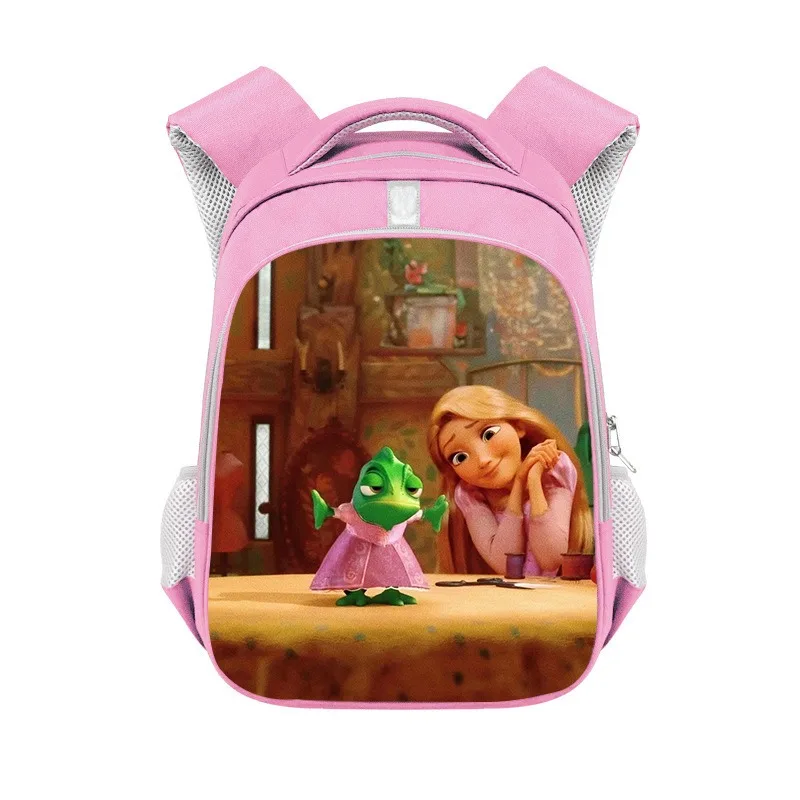 Disney Rapunzel Pei Le Bag Trend Backpack Large Capacity Cartoon Student Backpack Fashion Kawaii Girl Pericardium Bag Girl Gift