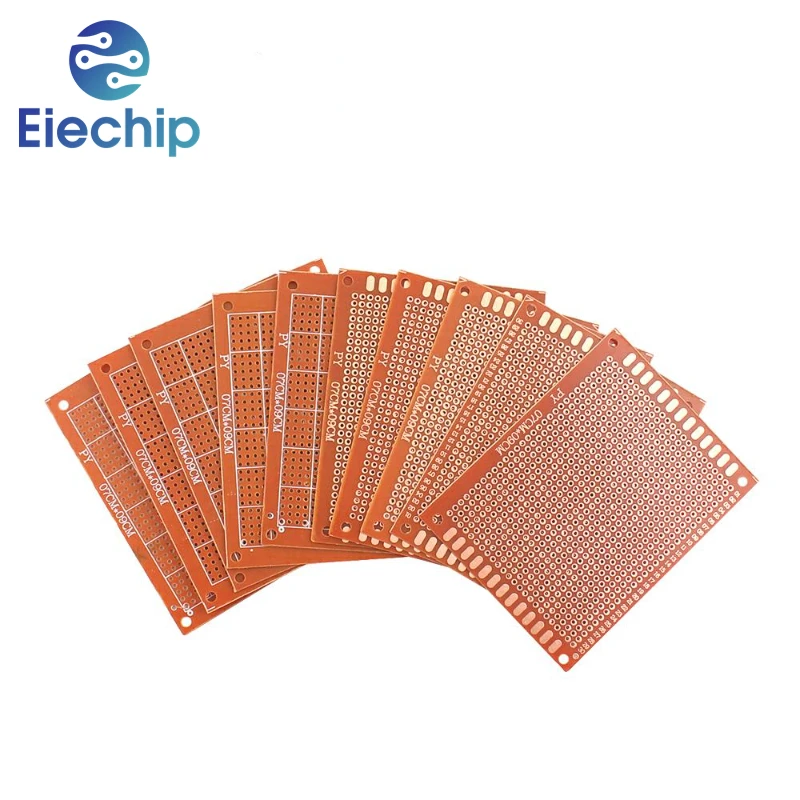 5PCS Single Sided PCB Board 3x7cm 4x6cm 5x7cm 7x9cm Single Sided Circuit Boards DIY Prototyp Pcb Universal Board