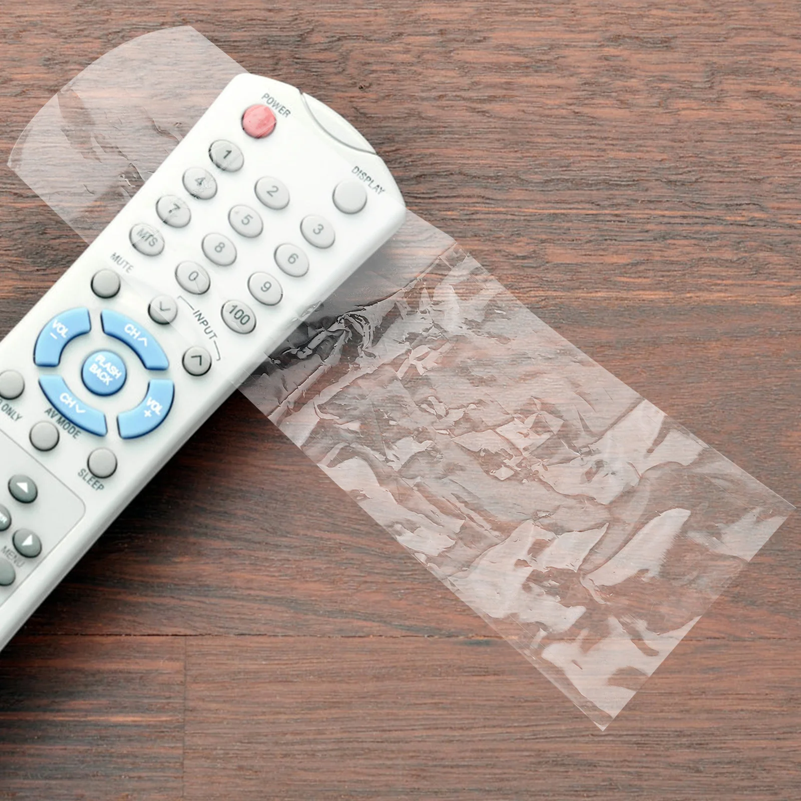 

30Pcs Remote Control Protective Film Universal Transparent Heat Shrink Cover Dustproof Waterproof Clear Sleeve for Ac Fan