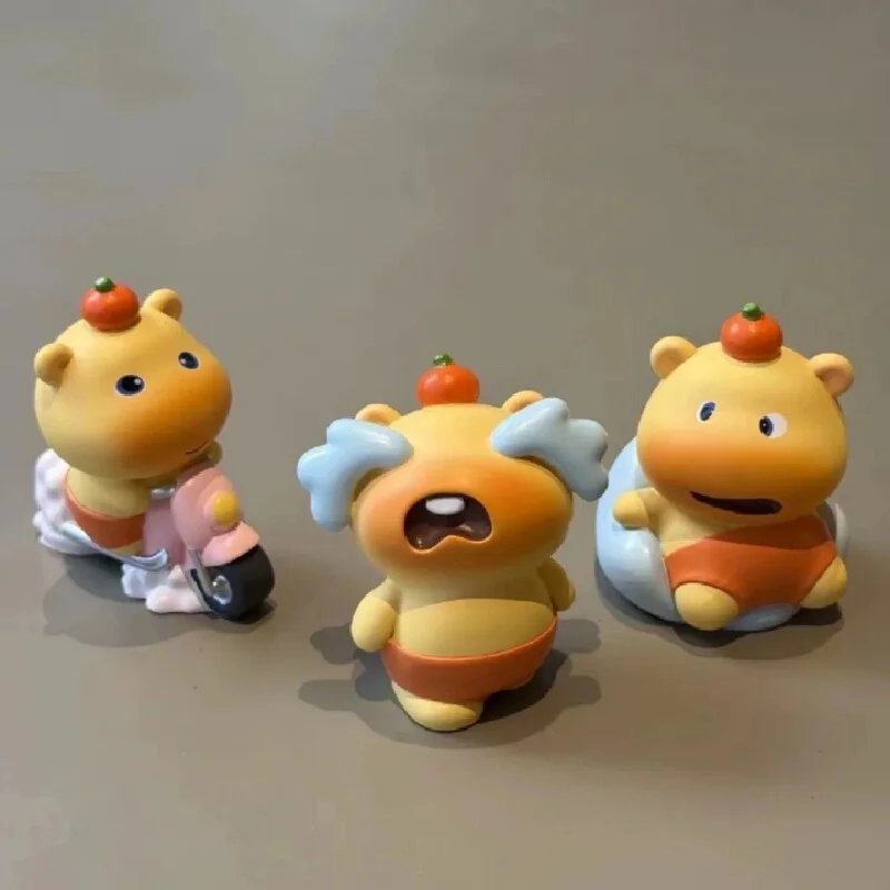 Neue süße Capybara Lulu Blind Box Super süße Mode Dekoration Desktop Ornamente Puppen Büro Buddy Hot Style hochwertige Geschenke