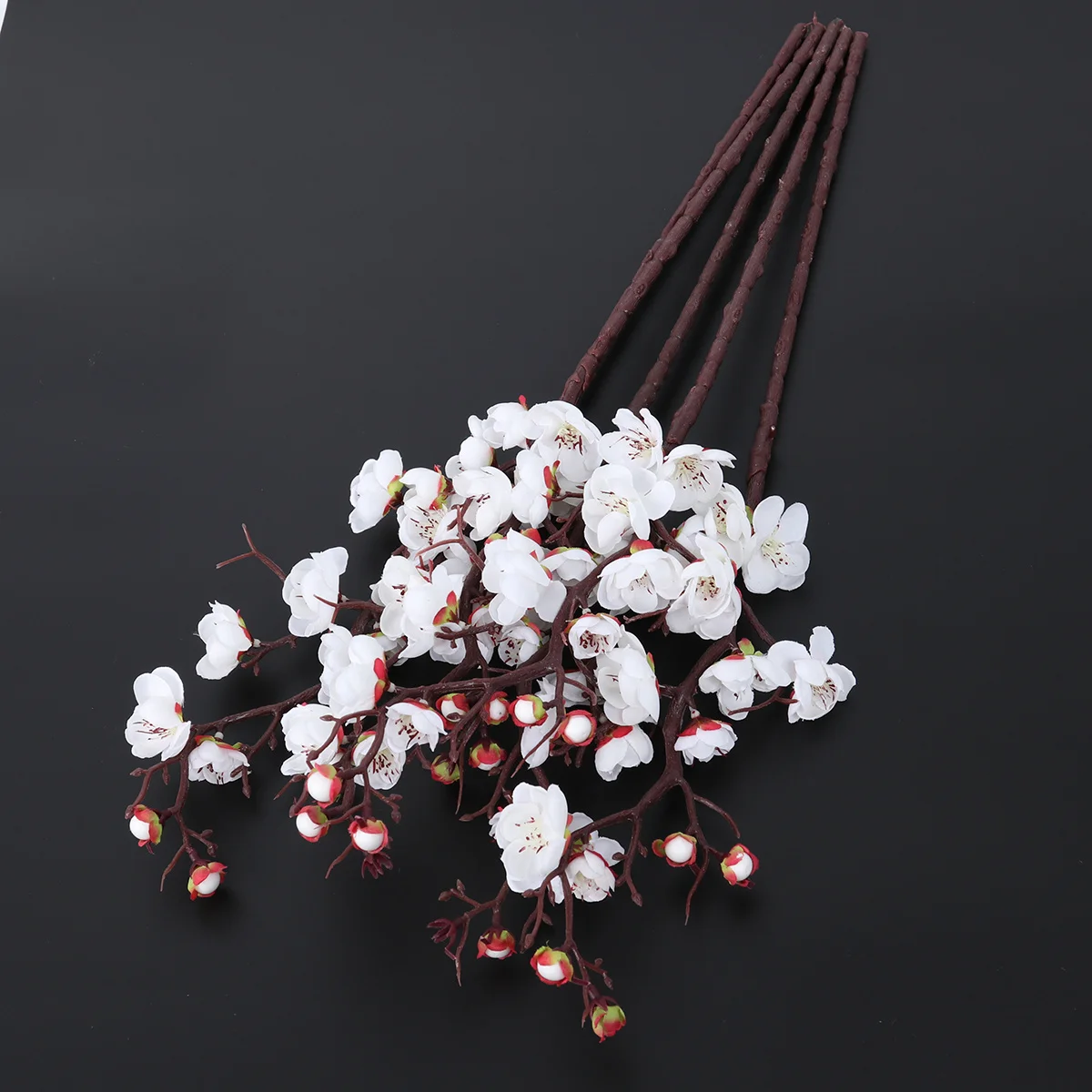 

5Pcs 60Cm High Quality Artificial Plum Blossom Silk Flower Arrangements for DIY Birthday Present Artificial Flower