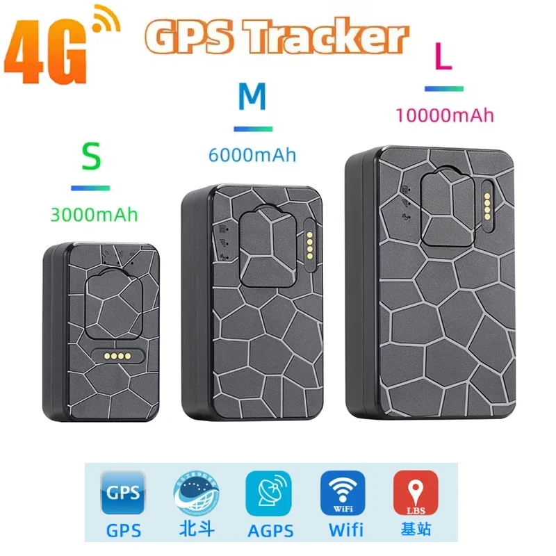 4G جهاز تتبع صغير بنظام تحديد المواقع G50S G50M G50L جهاز تعقب شخص تتبع موقف السيارة مراقبة الصوت جي بي آر إس محدد المغناطيسي تطبيق الويب المجاني