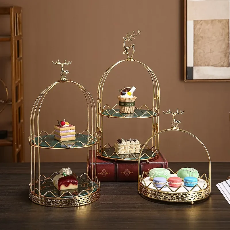 DSAhigh-style afternoon tea dessert cake stand wedding sweet treat table decoration